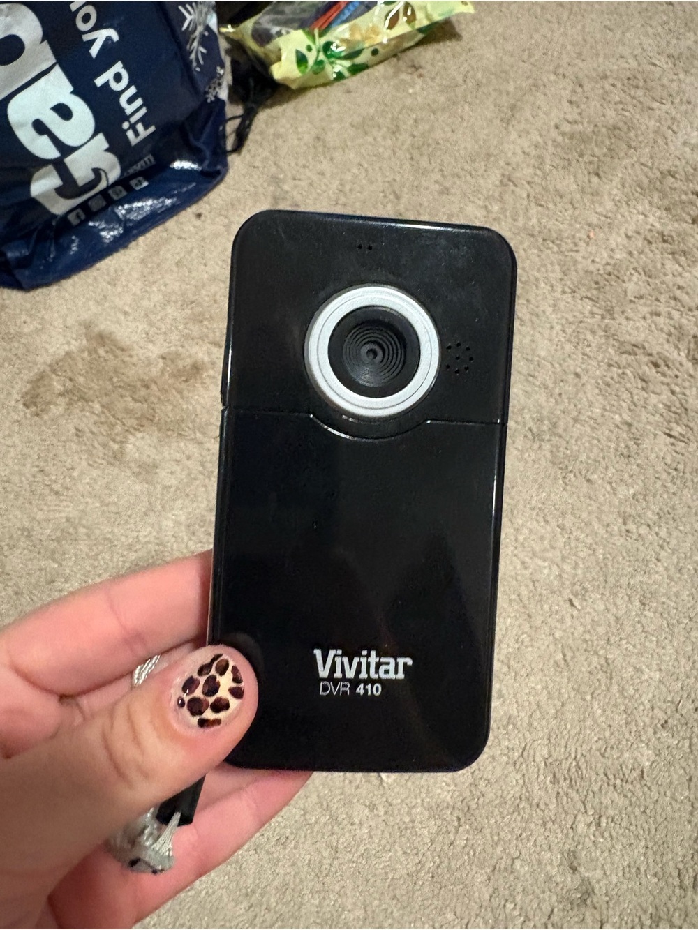 Vivitar DVR 410 Compact Black Dash/Action Camera